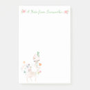 Recherche de lama post its Rose