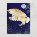 Recherche de watercolor bird cartes postales Owl