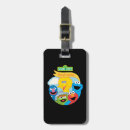 Recherche de cookie monster sesame street luggage tags Elmo