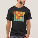 Recherche de carré bleu tshirts Rétro