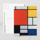 Recherche de mondrian cartes postales Composition
