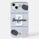 Recherche de hockey sur glace iphone coques Pour lui