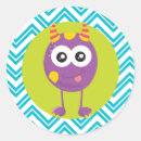 Recherche de petits monstres autocollants Petit monstre