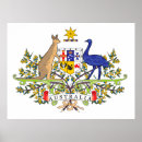 Recherche de symbole australien posters Drapeau