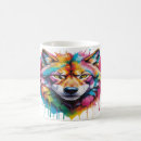Recherche de tête de loup tasses Nature