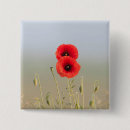 Recherche de coquelicot badges Rouge