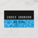 Recherche de natation cartes visite Vagues