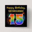 Recherche de 15 badges 15ème anniversaire