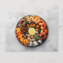 Recherche de fruits mer cartes postales Crevettes