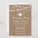 Recherche de rustic graduation invitations Diplôme