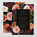 Recherche de moody floral invitations Couple