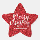 Recherche de joyeux noël étoiles autocollants Moderne
