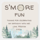 Recherche de le feu camp autocollants S'mores