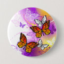 Recherche de papillon de monarque badges Orange