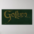 Recherche de the one ring posters Gollum