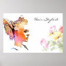 Recherche de styliste posters Cheveux