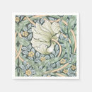 Recherche de motif floral serviettes William morris