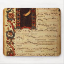 Recherche de musical tapis souris Manuscrit