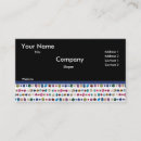 Recherche de bonheur cartes visite Bijoux