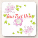 Recherche de sakura dessous de verres Floral