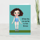 Recherche de poupée papier vœux cartes Pour enfants