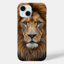 Recherche de majestueux iphone coques Roi de la jungle