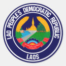 Recherche de laos autocollants Drapeaux du monde
