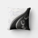 Recherche de art abstrait noir et blanc coussins Marbre