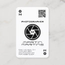 Recherche de photographe standard cartes visite Studio