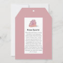 Recherche de quartz vœux cartes Rose