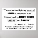 Recherche de citation de ben franklin posters Sécurité