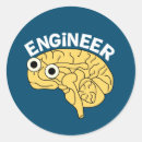 Recherche de ingénieur autocollants Genius