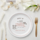 Recherche de western baby shower assiettes Rose