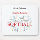 Recherche de softball tapis souris Entraîneur