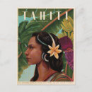 Recherche de tahiti vintage cartes postales Tropical
