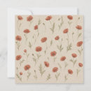 Recherche de coquelicot vœux cartes Fleur sauvage