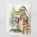 Recherche de crocodiles vœux cartes Mignon