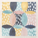 Recherche de aquarelle moderne dessous de verres Coloré