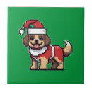 Recherche de chien de père noël carreaux Dog
