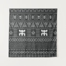 Recherche de motif tribal posters Noir et blanc
