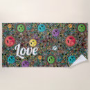 Recherche de hippie serviettes de plage Vintage