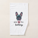 Recherche de bouledogue français salle bain accessoires Drôle
