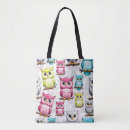 Recherche de chouette tote bags Kawaii