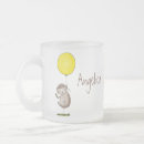 Recherche de herisson café tasses Illustration
