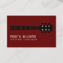 Recherche de professeurs standard cartes visite Musicien