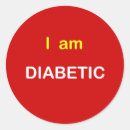 Recherche de glucose autocollants Sucre