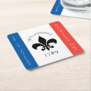 Recherche de drapeau france dessous de verres Vive la france