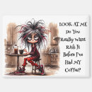 Recherche de humour de café magnets Pour elle