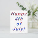 Recherche de 4 juillet heureux cartes postales Fête de l'indépendance