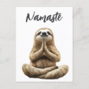 Recherche de namaste cartes postales Paresseux